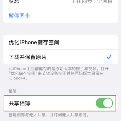 朝阳苹果手机维修分享在iPhone上找不到共享相簿怎么办 